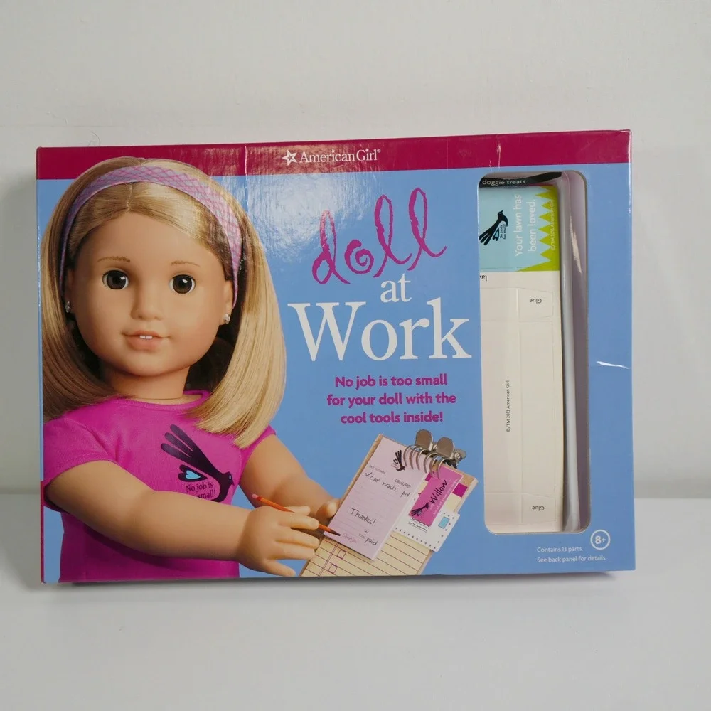 American Girl‎ Doll at Work Activity Book Craft Set Girls Career Toy